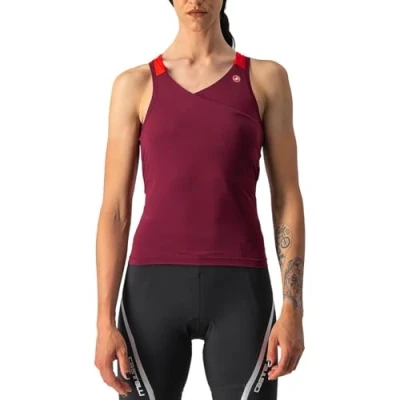 Immagine di Castelli 4522062 421 Solaris Top Maglia Lunga Bordeaux/Red S