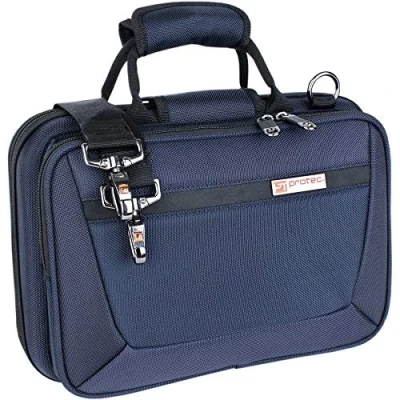 Immagine di Protec PB307BX Custodia per clarinetto, della linea Slimline Pro Pac Case, colore blu