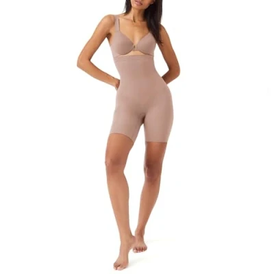 Immagine di Spanx Higher Power Short Intimo modellante, Donna, Taglia: 34 36, Café au lait