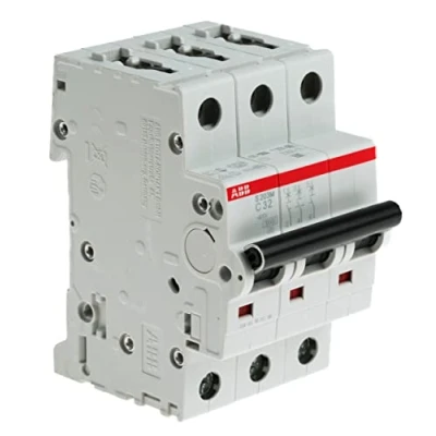 Immagine di ABB S203M C32 INTERRUTTORE AUTOMATICO 10KA 3P, White