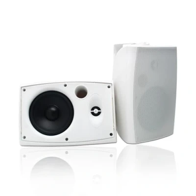 Immagine di Herdio 6,5 Pollice Bluetooth Altoparlanti da Esterno Casse Per 400 Watt Diffusori Esterno,Camper, Giardino, Terrazza, Ristorante, Home Theatre(Coppia, Bianco)