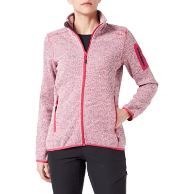 Immagine di CMP Giacca In Knit tech da Donna, Fucsia/White, 46