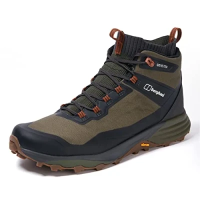 Immagine di Berghaus Vc22 Multisport GTX Tessuto Impermeabile metà Walking, Scarpone da Uomo, Marrone Scuro Verde Scuro, 46.5 EU
