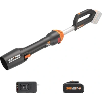 Immagine di WORX Soffiatore a Batteria 20V WG543E Brushless Potente Leggero e Pratico Caricatore Inclusi