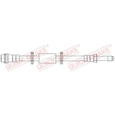 Immagine di QUICK BRAKE 32.826 Tubi Freno 246 M10x1 VOLKSWAGEN: Transporter 5 Bus, Multivan (7HM,