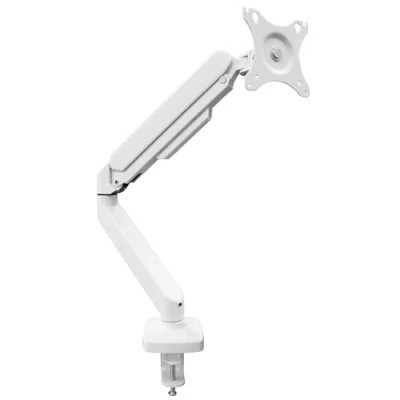Immagine di Atlantis P022 MA10 C012 GAS Lift Supporto e Braccio per Monitor PC singolo da 13&quot; a 30&quot;,Max 9Kg. Altezza regolabile, snodabile. Inclinaz +/ 45, Pivot 180, Rotaz 360 Giro 180. Vesa 75/100.