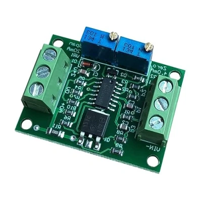 Immagine di Convertitore da Corrente A Tensione,0 2,5 V / 5 4 20 MA Modulo Conversione Segnale di Tensione Trasmettitore Sorgente Costante