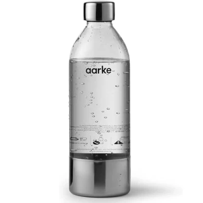 Immagine di Bottiglia Aarke per Gasatore d’acqua Carbonator 3, senza BPA con Dettagli in Acciaio