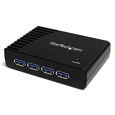 Immagine di Startech.Com Hub a 4 Porte USB 3.0 Superspeed, Colore Nero