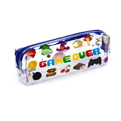 Immagine di Puckator Astuccio Portapenne Trasparente Game Over Videogiocatore