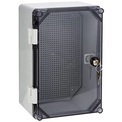 Immagine di Armadio a commutazione UNI mini/T con serratura, 300 x 200 160 mm, alloggiamento industriale 43.02 IP65 5917