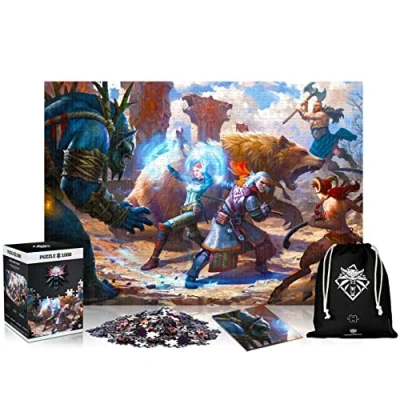 Immagine di Good Loot The Witcher (Wiedźmin): Geralt &amp; Triss in Battle Puzzles 1000, Colore PCS, 1070568