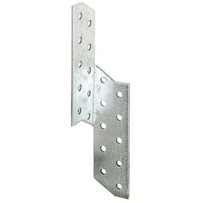 Immagine di Alberts 330941 Supporti ancoranti, dx e sx, zincati con procedimento Sendzimir, 32 x 170 mm, Set da 12