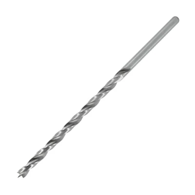 Immagine di ENT 50455 punta a torsione per legno Ø 5,5 mm, extra lunga 150 Acciaio ad alta velocità, con centrale e tagliente pretagliato, D x NL 100 GL codolo cilindrico