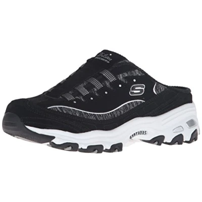 Immagine di Skechers D&#039;Lites Resilient, Sneaker alla Moda Donna, Nero Bianco, 41 EU