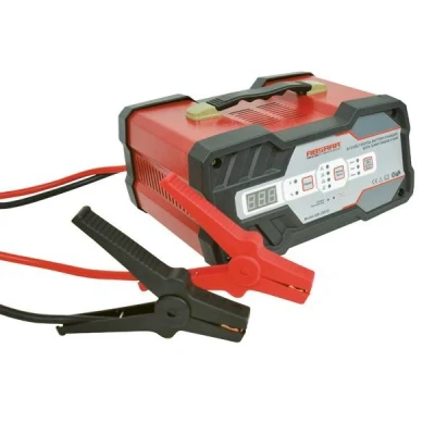 Immagine di Absaar AB JS012 Caricabatterie con avviamento 12 A, 6/12 V, Nero/Rosso
