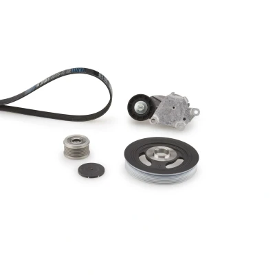 Immagine di GATES K206PK803 Kit cinghie Poly V con puleggia albero a gomiti, ruota libera CITROËN: C3 I Hatchback, II, C4 Grand Picasso