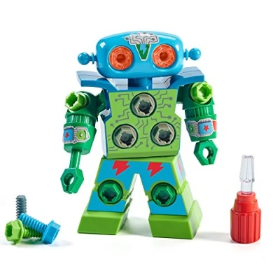 Immagine di Learning Resources robot Design &amp; Drill® , da costruire, motricità giocattolo bambini 3 anni, Regali per di 5 6 8 e bambine