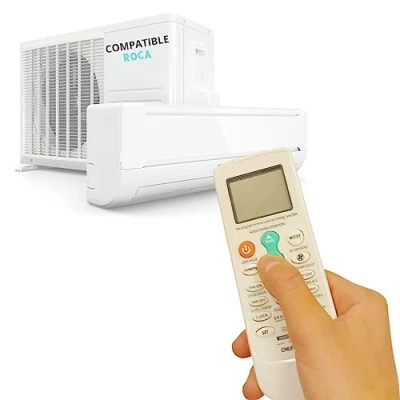 Immagine di Roca telecomando Aria Condizionata Compatibile con Roca. Consegna in 24 48 ore. Roccia compatibile.