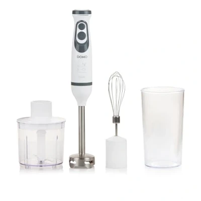 Immagine di DOMO DO1089M Frullatore ad immersione 600 W con misurino, a immersione, Sbattitore, trituratore Bianco