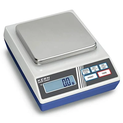 Immagine di Kern 440 47N Bilancia di precisione, il classico per laboratorio, Portate [Max]: 2000 g, Divisione [d]: 0,1 Piatto pesata: LxP 130x130 mm (Acciaio inox)