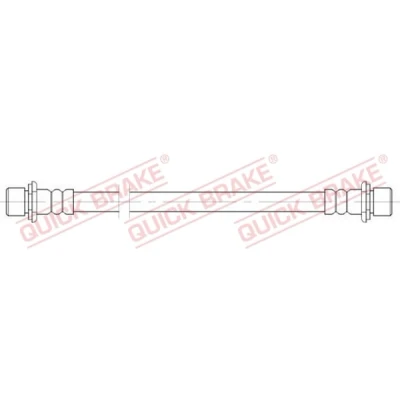 Immagine di QUICK BRAKE 25.069 Tubi Freno 232mm M10x1 con filettatura interna TOYOTA: iQ