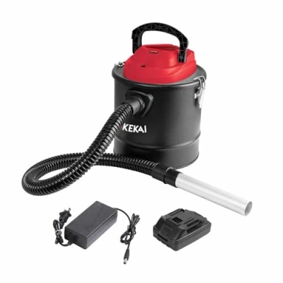 Immagine di Kekai Aspirapolvere Soffiatore per ceneri wireless 12 litri Graciano Filtro HEPA lavabile con batteria e caricatore