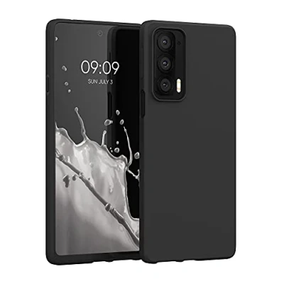 Immagine di kwmobile Custodia Compatibile con Motorola Edge 20 Cover Back Case per Smartphone in Silicone TPU Protezione Gommata nero matt
