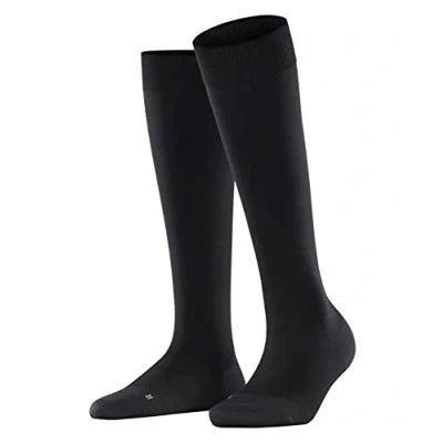 Immagine di FALKE Energizer W KH materiale morbido con compressione 1 paio, Calzini lunghi Donna, Nero (Black 3009) Circonferenza polpaccio W2, 41 42