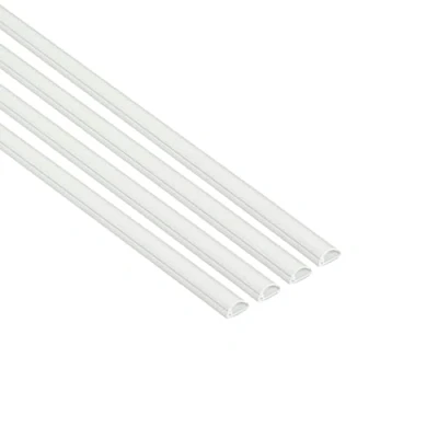 Immagine di D Line, Micro Canal Portacables de 4 Metros de, Cubierta Cable Autoadhesiva, Solución Gestión Cables 16mm (Anch.) x 8mm (Alt.) Piezas 1 Metro (Multipack Metros) Blanco