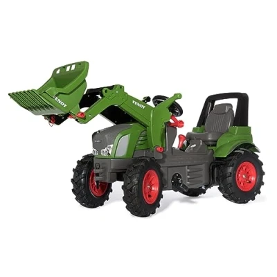 Immagine di ROLLY TOYS Trattore con Pneumatici per Bambini da 3 a 8 Anni, Seduta Regolabile, Colore Verde, 710294, 4308476