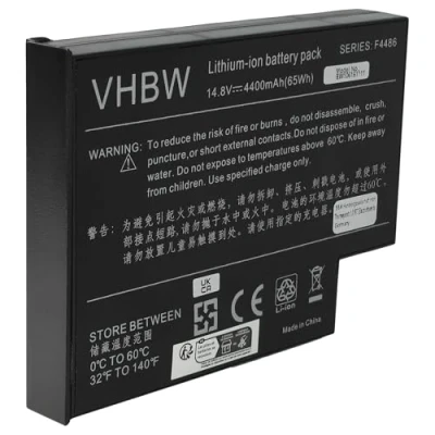 Immagine di vhbw batteria compatibile con Fujitsu Siemens Lifebook C1020, C1010 notebook (4400mAh, 14,8V, Li Ion)