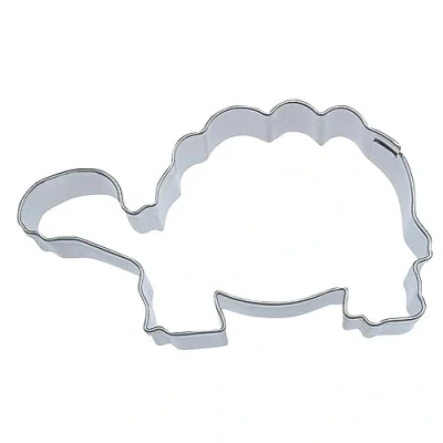 Immagine di Stampini per Biscotti a Forma di Tartaruga in Acciaio Inox, Argento, Inossidabile, Silver, 6.5 cm
