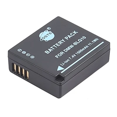 Immagine di DSTE Ricaricabile Li ion Batteria Compatibile per DMW BLG10,DMW BLG10E e Panasonic Lumix DC LX100 II,DMC GF6,DMC GX80,DMC GX85 Fotocamera come BLE9,DMW BLE9E