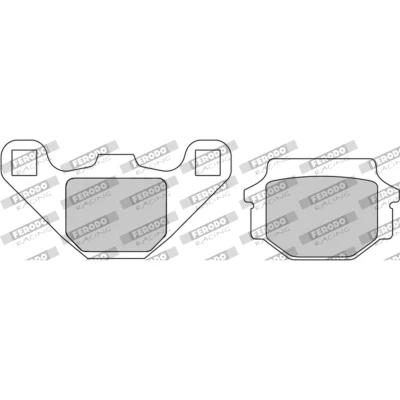 Immagine di FERODO RACING FDB314EF Kit pastiglie freno