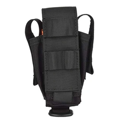 Immagine di MAGT Coltello Multiuso, Borsa Porta Attrezzi Multifunzionale in Nylon Tasca Multiuso per Torcia coltelli(Nero)