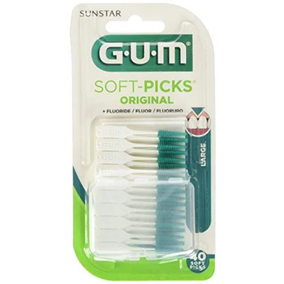 Immagine di GUM SOFTPICKS SCOV GOMMA L 40P