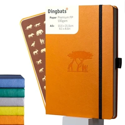 Immagine di Dingbats Taccuino a Punti Earth A5, Eduardo Avaroa Copertina Rigida Carta Inchiostro Proof 100gsm Pagine Numerate, Indice