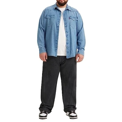 Immagine di LEVI&#039;S Plus 501 Original Jeans a sigaretta, Uomo, Taglia: 38x38, Crash courses