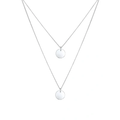 Immagine di Elli Layer LOOK Collana silvercoloured, Donna, Taglia: 45, Silver coloured