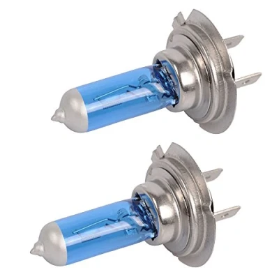 Immagine di Mintice 2 Pezzi H7 6000K Faro Alogeno Gas Xeno Lampada a Luce Bianco Lampadine 55W Auto Fendinebbia Sostituzione