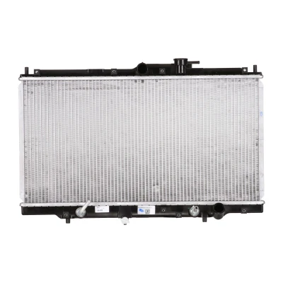 Immagine di NRF 53328 Radiatore motore Alluminio 674 350 18 con parti annesse Alette di raffreddamento saldate HONDA: ACCORD 5 Coupe