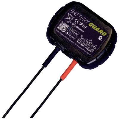 Immagine di Intact GL10 Battery Guard Monitoraggio batteria 12 V Collegamento Bluetooth®, predisposto per App, della carica 15 mm x 60 45
