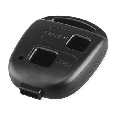 Immagine di JONGO Guscio Chiave senza Lama Compatibile con Toyota Rav4, Yaris, Corolla, Celica, Land Cruiser, Picnic, Prado, Prius Custodia Plip Macchina Telecomando 2 Pulsanti