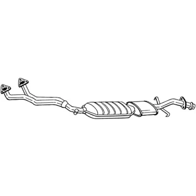 Immagine di BOSAL 099 085 Catalizzatore Euro 1, 2 con parti annesse