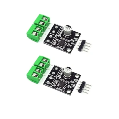 Immagine di 2 moduli driver DRV8871 1,5 A canali H Bridge DC motoriduttore modulo scheda compatibile con stampante 3D Arduino 3,6 di controllo PWM, funzione protezione integrata