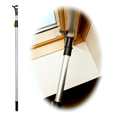 Immagine di WinHux® Asta Telescopica progettato per controllare Velux® Finestre Tetti e Abbaino 1,2 2,0m Argento