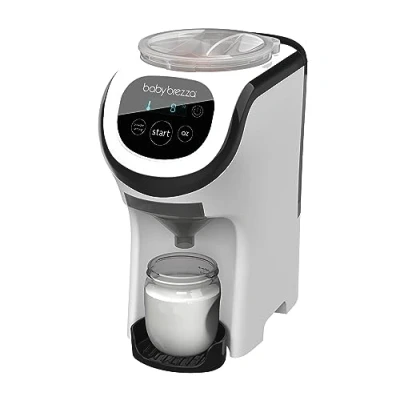 Immagine di Baby Brezza Formula Pro Mini Miscelatore per la preparazione di formule neonati Prepara latte in polvere Portatile i viaggi Bianco
