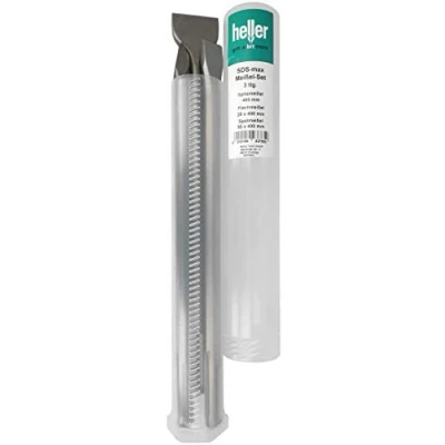 Immagine di Heller 23765 9 Elektro Kit scalpelli 3 parti 25 mm, 50 mm Lunghezza totale 400 SDS Max 1 pz.
