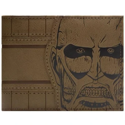 Immagine di Attack on Titan Dio colossale della distruzione Portafoglio Marrone